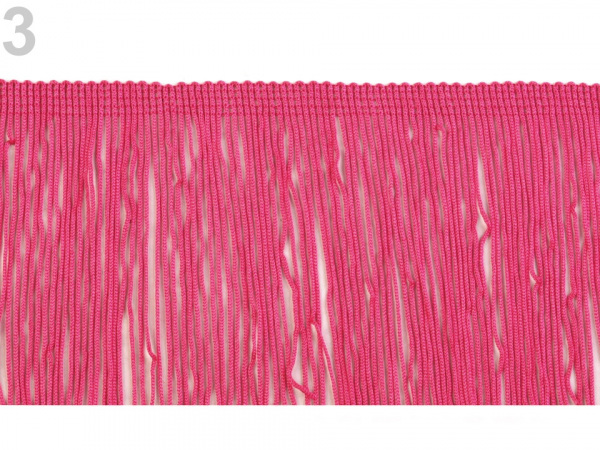 Třásně šíře 10 cm