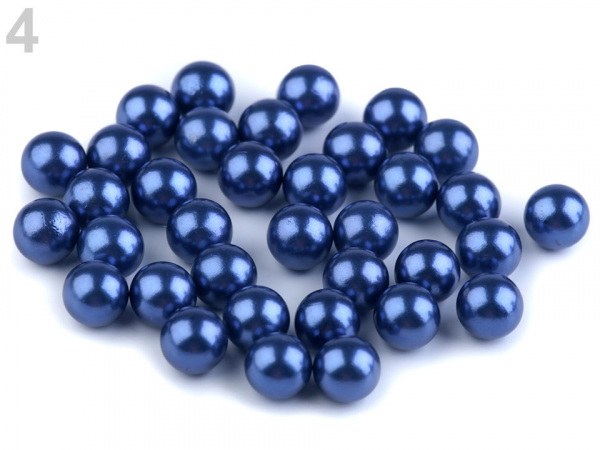 Perly / korálky Ø8 mm k nýtování