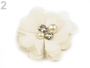 Květ Ø5 cm s kamínky