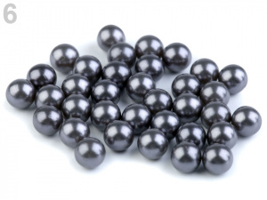 Perly / korálky Ø8 mm k nýtování