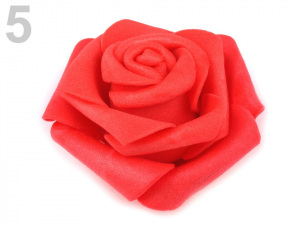 Dekorační pěnová růže Ø6 cm