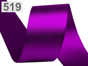 Atlasová stuha oboulící šíře 40 mm