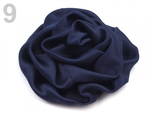 Saténová růže Ø70 mm