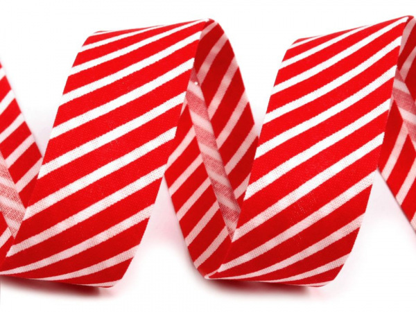 Šikmý proužek bavlněný šíře 20 mm