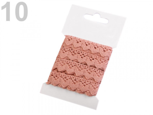 Bavlněná krajka paličkovaná šíře 15 mm