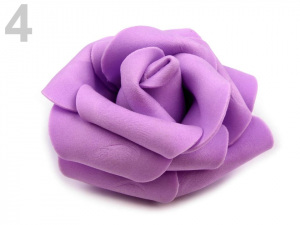 Dekorační pěnová růže Ø6 cm