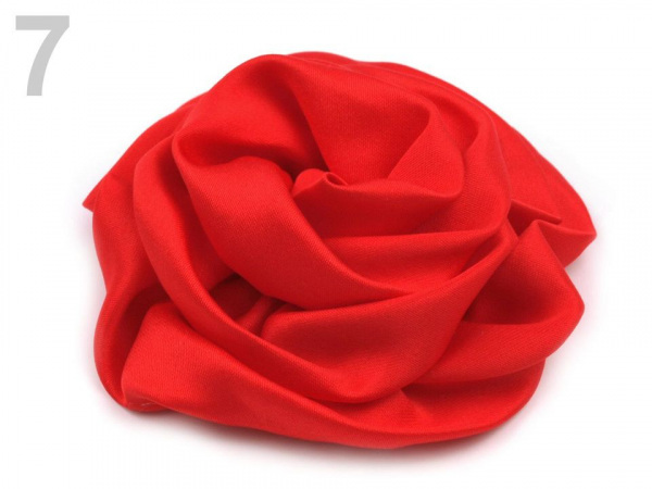 Saténová růže Ø70 mm