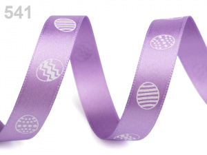 Velikonoční saténová stuha vajíčka šíře 15 mm