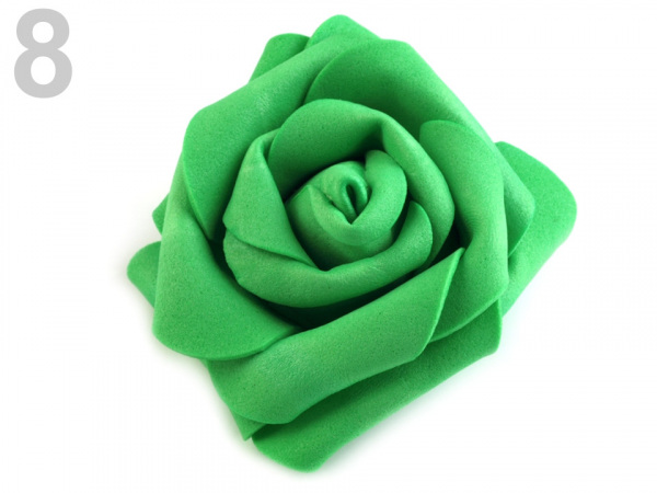 Dekorační pěnová růže Ø6 cm