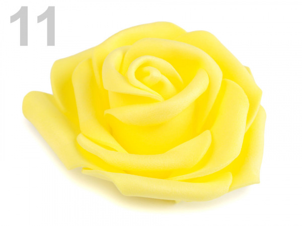 Dekorační pěnová růže Ø6 cm