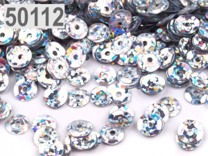 Flitry lomené Ø6 mm hologram