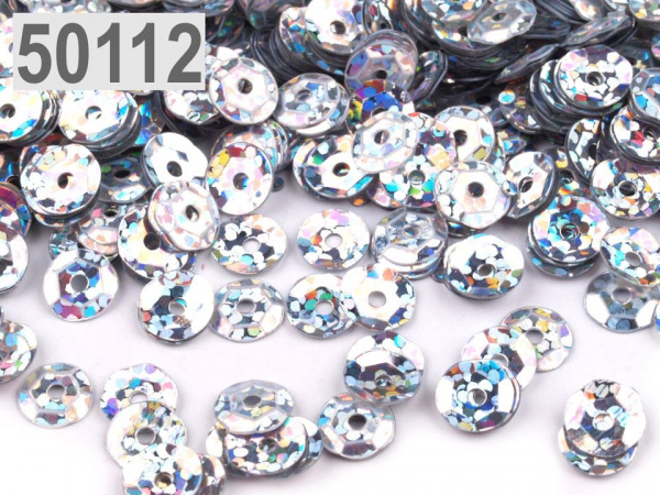 Flitry lomené Ø6 mm hologram