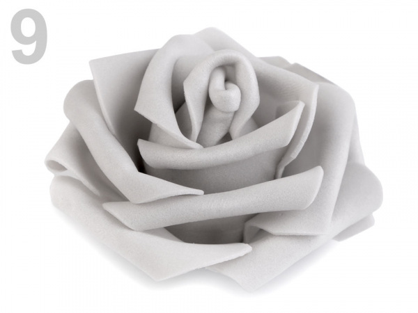 Dekorační pěnová růže Ø6 cm