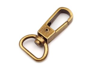 Kovová karabina s obrtlíkem průvlek 15 mm