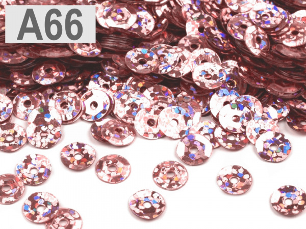 Flitry lomené Ø6 mm hologram