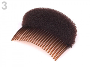 Drátěnka do drdolů s hřebenem