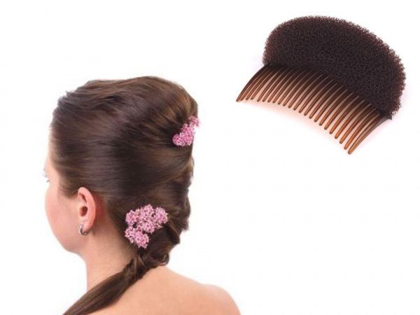 Drátěnka do drdolů s hřebenem