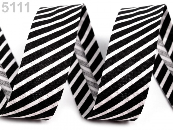 Šikmý proužek bavlněný šíře 20 mm
