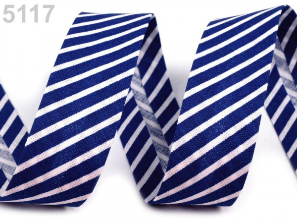 Šikmý proužek bavlněný šíře 20 mm