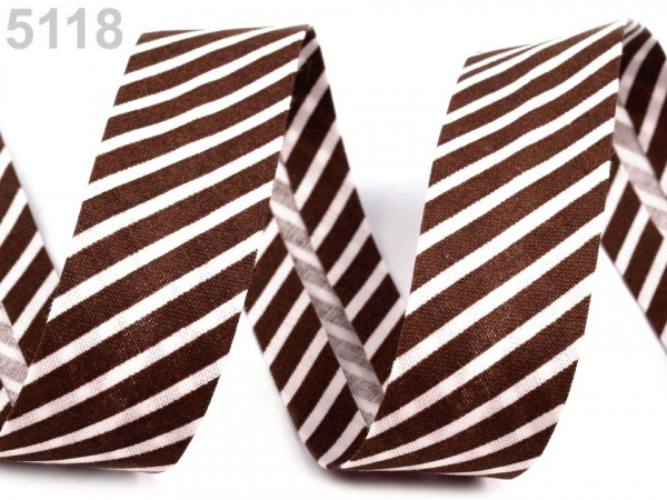 Šikmý proužek bavlněný šíře 20 mm