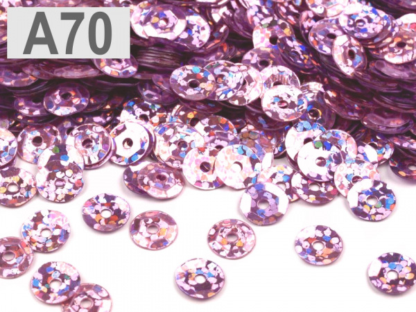 Flitry lomené Ø6 mm hologram