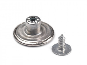 Riflový knoflík Jeans velikost 26"