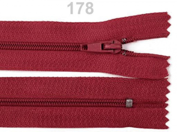 Spirálový zip šíře 3 mm délka 12 cm pinlock