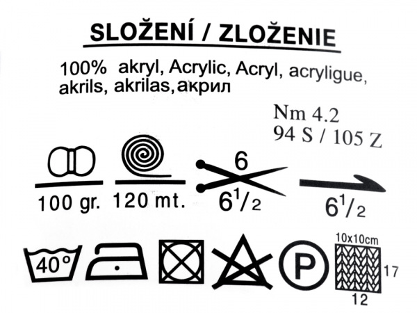 Pletací příze Gerlach 100 g