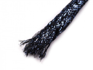 Oděvní / dekorační šňůra  Ø4 mm s lurexem