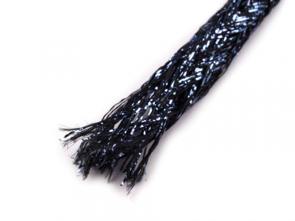 Oděvní / dekorační šňůra  Ø4 mm s lurexem