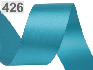 Atlasová stuha oboulící šíře 40 mm