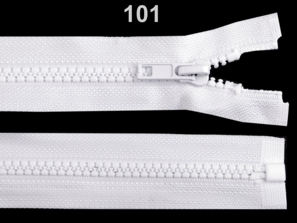 Kostěný zip No 5 délka 105 cm bundový