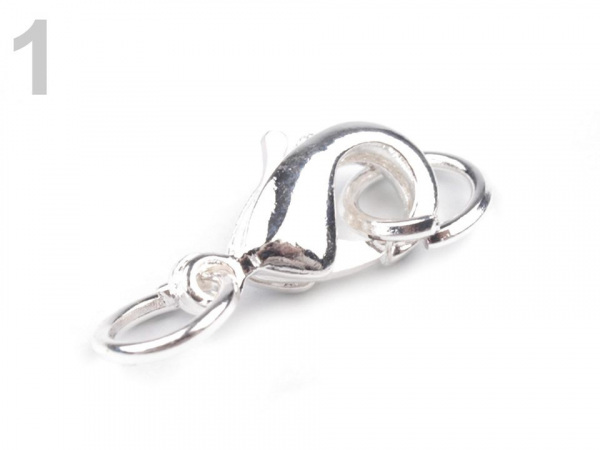 Zapínání karabinka s kroužky 5x10 mm