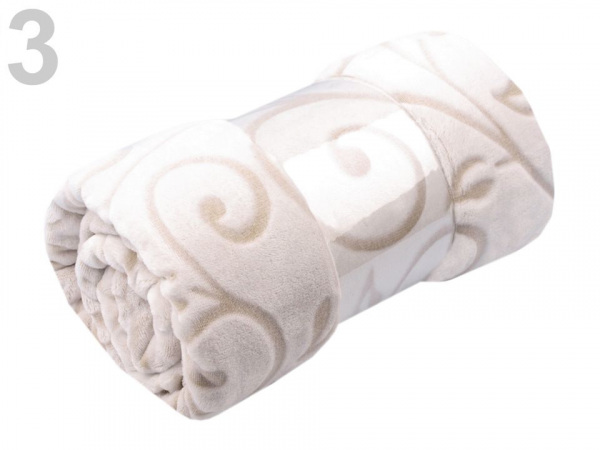 Deka Coral fleece 150x200 cm se vzorem