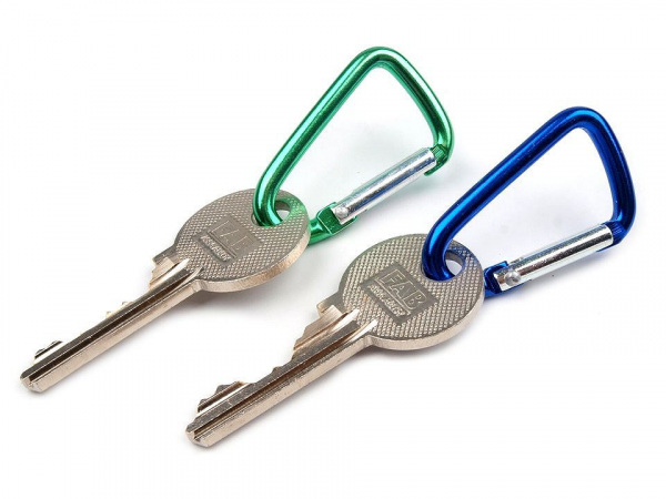 Kovová karabina 23x39 mm