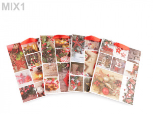 Dárková taška vánoční, malá velikost