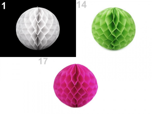 Dekorační papírová koule Ø25 cm