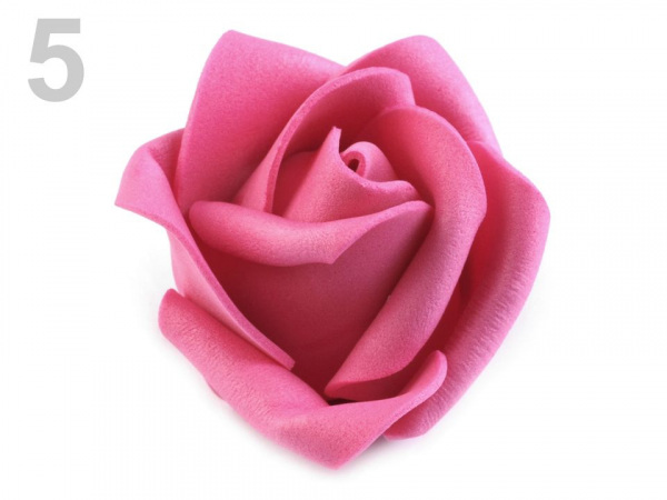 Dekorační pěnová růže Ø4,5 cm