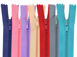 Spirálový zip šíře 3 mm délka 12 cm pinlock