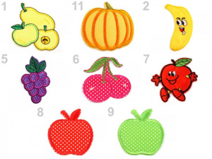 Nažehlovačka dýně, banán, jablko, třešně, víno