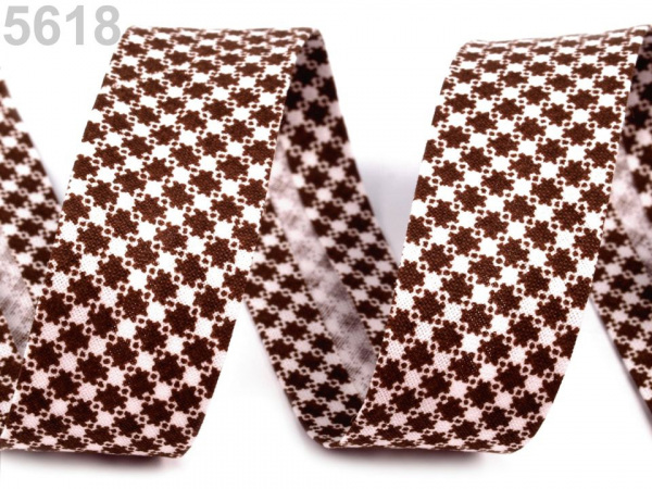 Šikmý proužek bavlněný šíře 20 mm