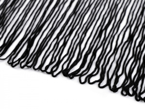 Třásně dvojité šíře 15 cm