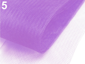 Modistická krinolína na výrobu dekorací, fascinátorů a vyztužení šatů šíře 8 cm