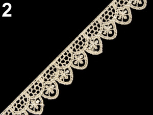 Vzdušná krajka šíře 19 mm