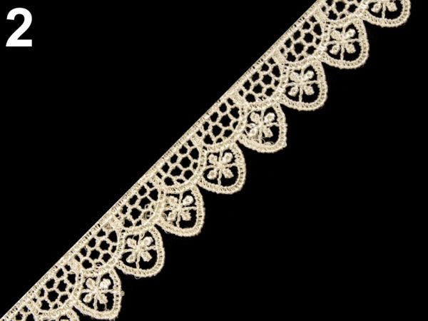 Vzdušná krajka šíře 19 mm