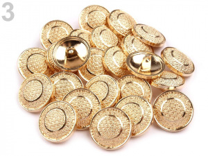 Kovový knoflík velikost 28"