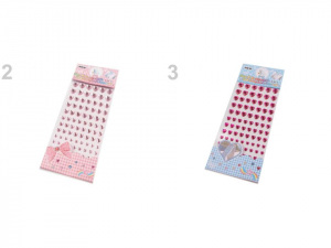 Samolepicí srdce Ø6-12 mm