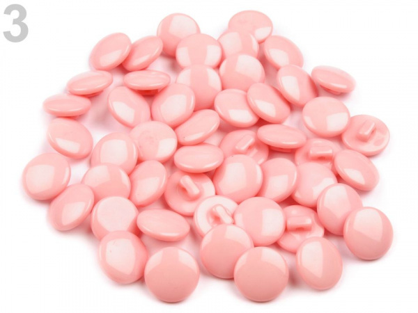 Knoflík barevný velikost 20"