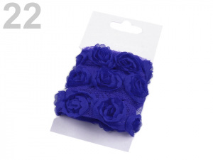 Prýmek na tylu šíře 20 mm s růžemi