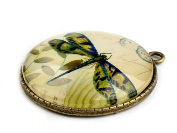 Přívěsek Ø37 mm vážka